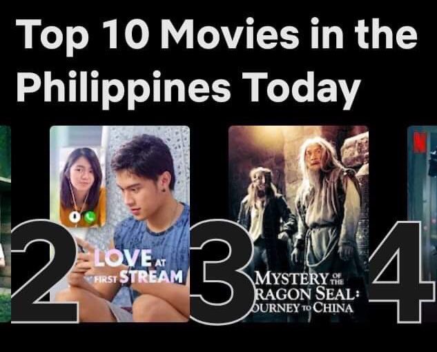 KaoMiahOFC's tweet photo. #LoveAtFirstStream is now trending 2nd spot in the Top 10 Movies in the Philippines today &amp; Top 6 overall (includes both movies &amp; series) in the Philippines! 🧡

#KaoMiah
@kaori_oinuma @JordanLisbo @riseartistsph @kumuPH @Netflix_PH @micodelrosario @carlchavezc @BonitaMuf https://t.co/rbxmQdegNm