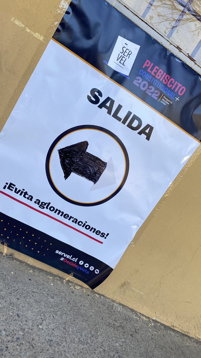 _chinchikorg's tweet photo. Vaya a votar para evitar multas. Nos es un deber, es una obligación!! Cortito y expedito el trámite en #Talca #PlebiscitoConstitucional https://t.co/gW0KDc4aHr