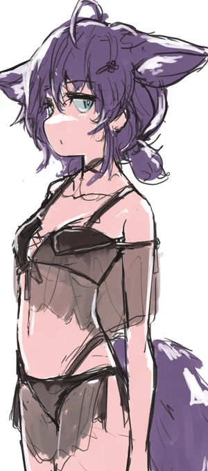 #アークナイツ版深夜の真剣お絵かき60分一本勝負 