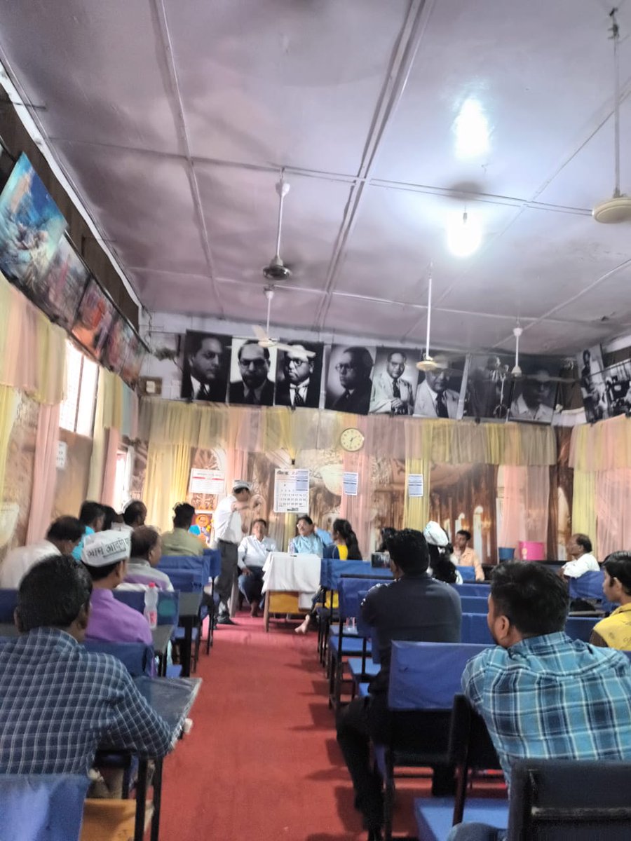 AamSouth's tweet photo. आज प्रभाग क्र 44 मध्ये नालंदा विहार भगवान येथे सभा घेण्यात आली.सभेला अनेक विचारवंत उपस्थित होते. येणाऱ्या निवडणूकी मध्ये पार्टी पूर्ण ताकदिने लढनार असून आप महाराष्ट्र राज्यात पर्याय म्हणून समोर येत आहे. एकूण उपस्थिती 25 
श्रीमती सुषमा कांबळे
  प्रभाग अध्यक्ष 44 https://t.co/njdwBNJE7M