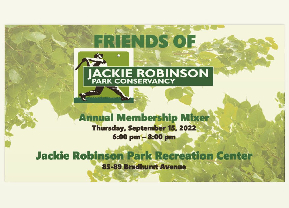 Jackie Robinson Park Conservancy tweet media