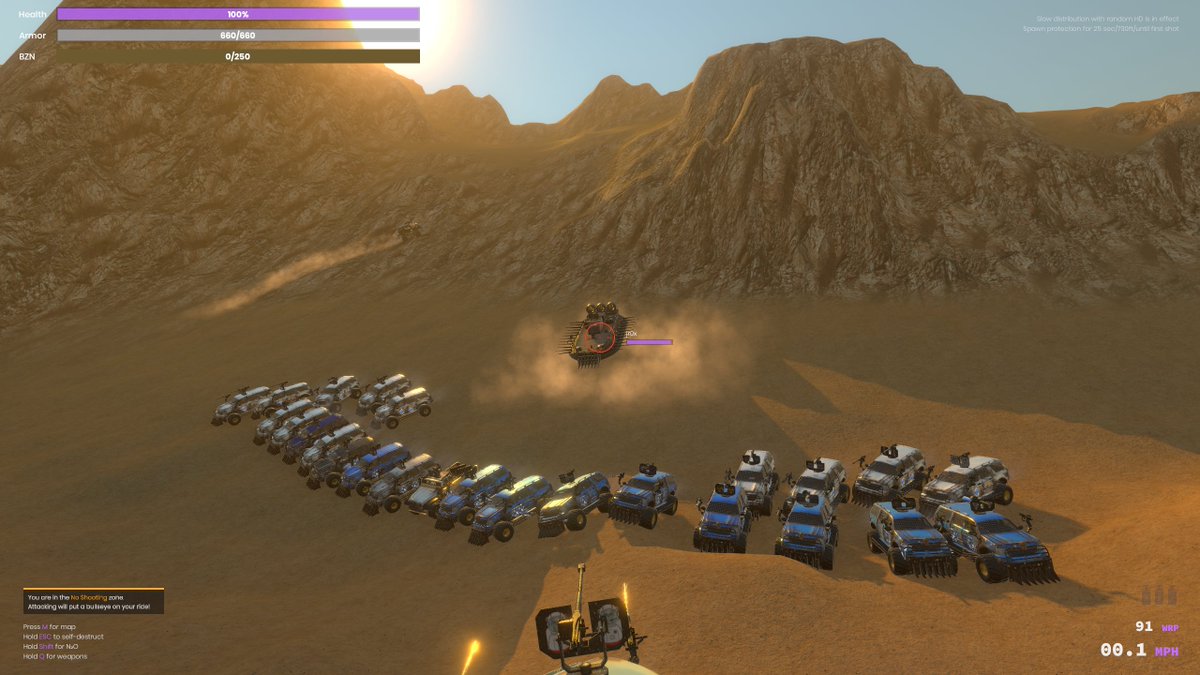 🎉Happy #LaborDay weekend! Who's playing today? Comment below, like and retweet!

Warm-up: 11 AM - 12 PM ET 
High $BZN distro: 12 PM - 3 PM ET

🖥️Game Download: warriders.com/downloads/
🆓Free vehicle for all new players.

Pic credit Jrock

#P2E #GameFi #NFTs