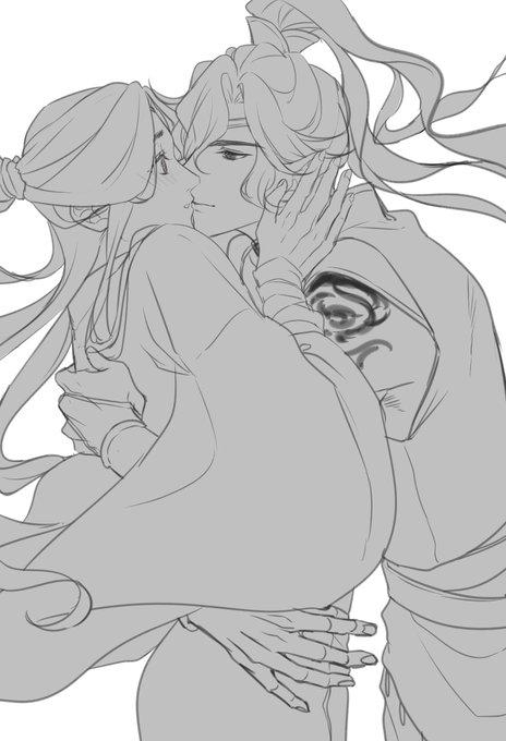 1か月半ぶりのお絵描きはキチィ…😅
花怜🌸
#天官赐福 