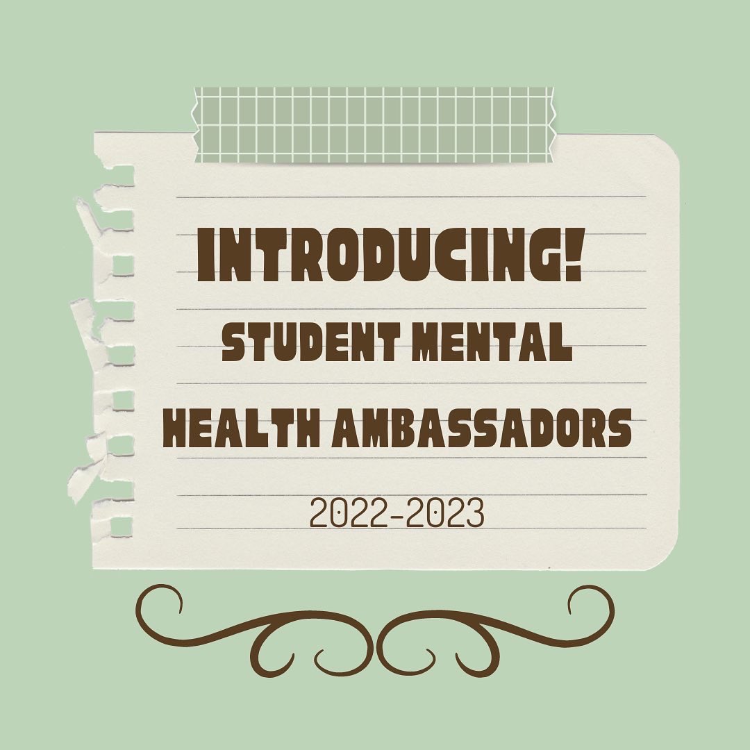 YCDSB_MH's tweet photo. So excited to share that we have Student Mental Health Ambassadors in our high schools! Look out for them as they share announcements and help bring more mental health awareness in our schools. @YCDSB https://t.co/ymjUpSpXQG