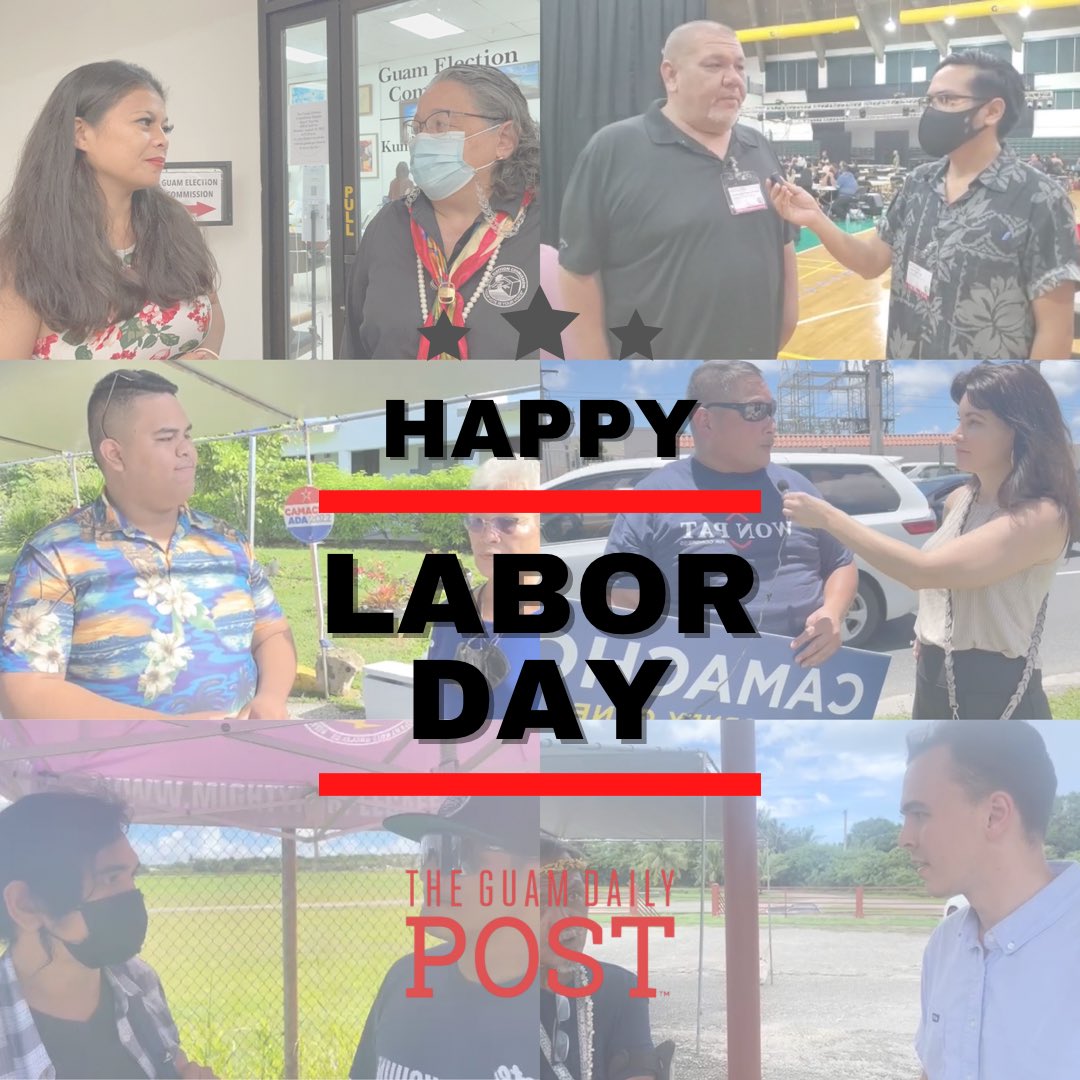 PostGuam's tweet photo. Happy Labor Day from The Guam Daily Post! 

#StayPOSTed #guam #laborday2022 #local #news #postguam https://t.co/Kngh7oqxEh
