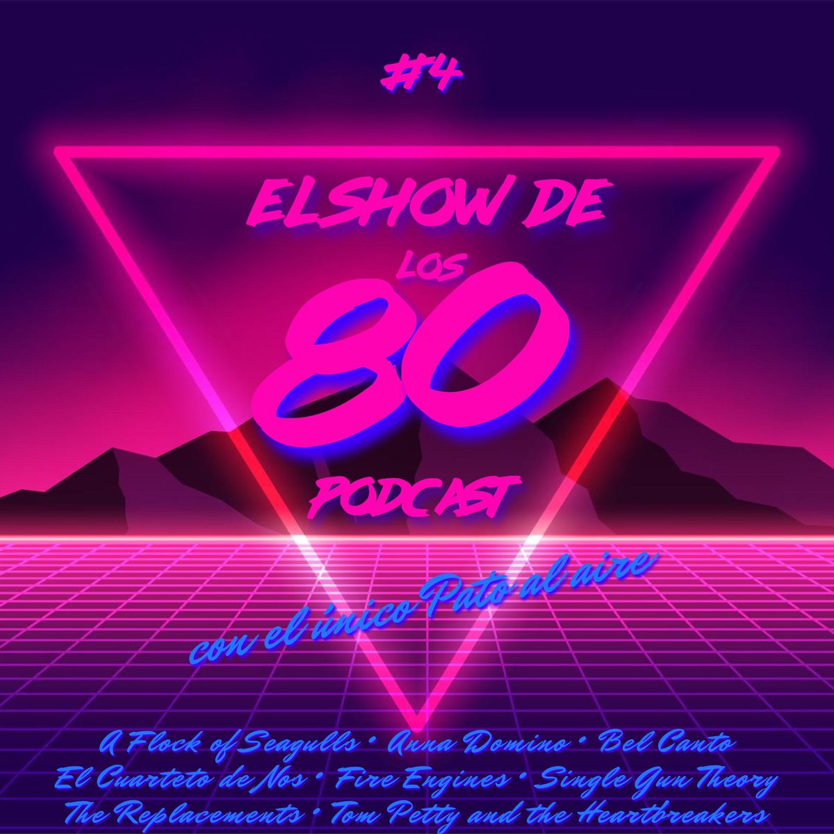 showdelos80's tweet photo. En el cuarto episodio del Show de los 80 están: @tompetty, @TheReplacements, @cuartetodenos, @aFlockSeagulls, #annadomino, #fireengines, #belcanto y #singleguntheory.
Escúchalo en Spotify:
https://t.co/XNGKttCPNr https://t.co/PWyBHF4Dg3