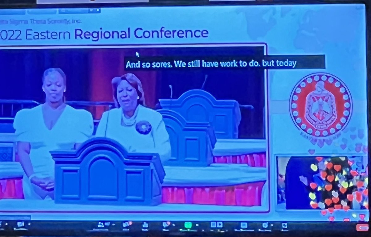 easternregdst's tweet photo. Thank you to our 1760 virtual attendees. We see the love on the screen. #EREcumenicalService #DSTRC2022 #ERC2022 #ElevatingExcellence #EpicSisterhood https://t.co/d8pQrG0ZyW