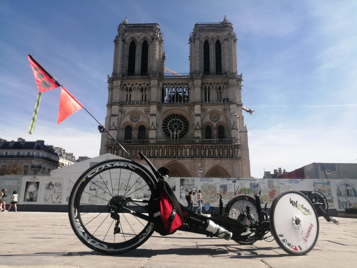 velofasto's tweet photo. #Intercités puis #TER, avec une petite escale à Paris. Qui a dit qu'on ne pouvait pas prendre le train avec un #trike ? https://t.co/sLA1kVXBlf