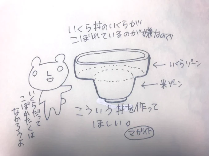 「こぼれいくらをこぼれさすな」という主張 