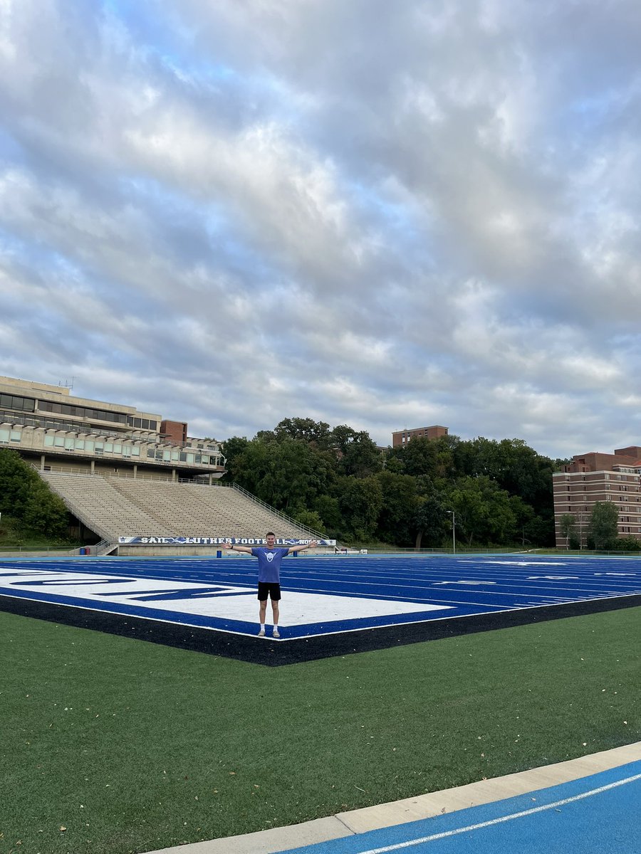 GradyRose8's tweet photo. Thank you @LutherFootball @CoachTroche56 @CoachBarnes21 @noahmillhouse1 for the visit this weekend! Great accommodations and experience. https://t.co/kBJskcTdiZ
