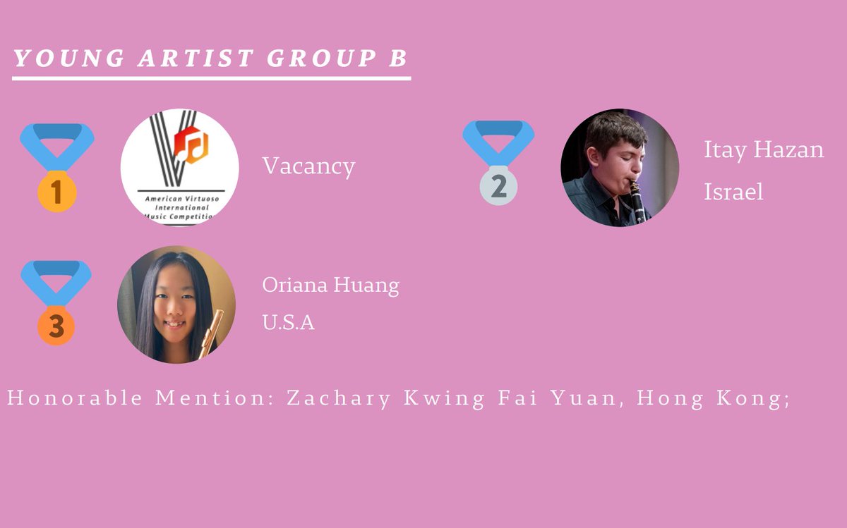 We are honored to announce ALL Winds Groups' results of the 2022 American Virtuoso International Music Competition.

Congratulations and Bravo to all winners!

Check results on avimc.org/2022avimcwinne…

 #windsinstuments  #AVIMC #musiccompetition