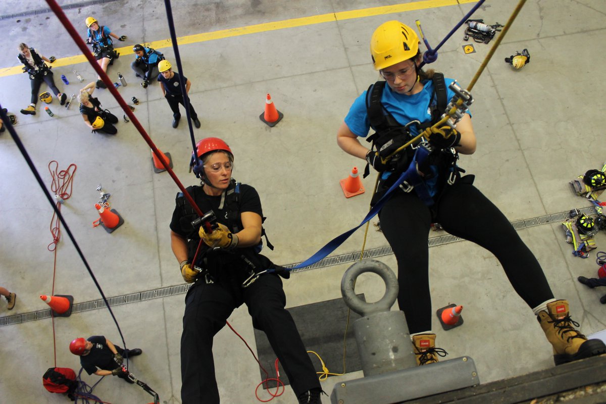 This year's Camp FFIT will include a multi-story rappel as an introduction to high angle rope rescue! Application link in bio. The application deadline is Sept 23. hamilton.ca/campffit