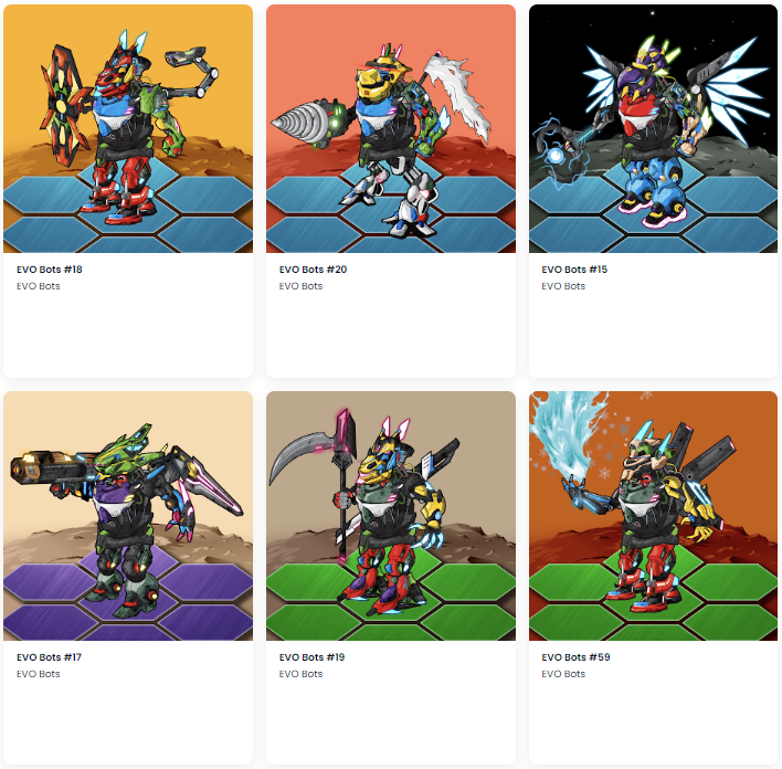 #rt4xp 
My EVO mints came out great! @Crypto_CaveClub