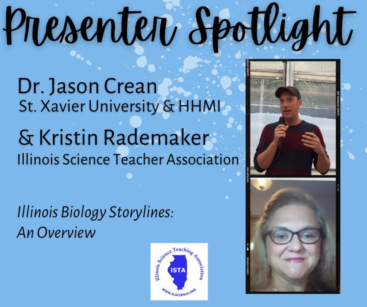 Come join educators from around the state at the ISTA conference September 30. Many fantastic sessions to choose from including a couple from <a href="/drcrean/">Jason Crean, MS Bio, EdD</a> &amp; <a href="/krademaker/">Kristin Rademaker</a>. Conference registration - ilscience.org/Conference