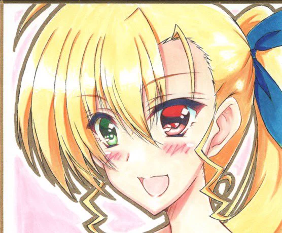 #独学でここまで成長したからお前も頑張れ流れに乗らせて頂きますお絵描き畑に戻って来てからの2年半分の成長?顔と塗りは大分形になってきた気がします(*'∀`*) 