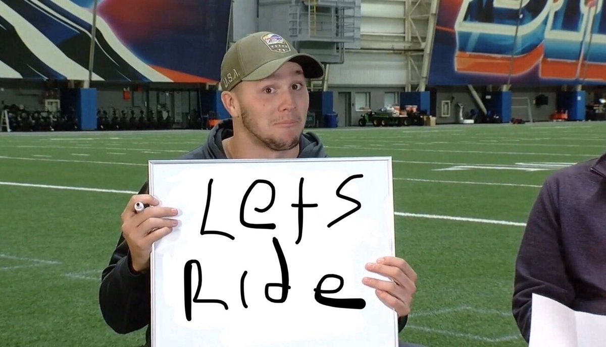The Bills play a football game this week…
