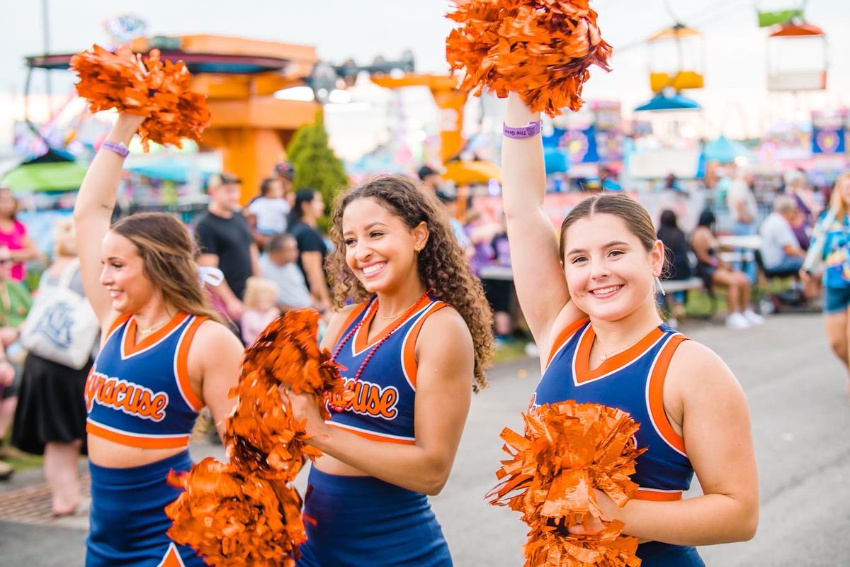 Syracuse Football with the win last night and another beautiful day at the #nysfair, today? It’s going to be a good Sunday! 🍊🎡