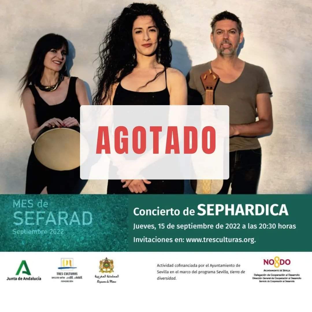 🌟🌟𝗘𝗻𝘁𝗿𝗮𝗱𝗮𝘀 𝗮𝗴𝗼𝘁𝗮𝗱𝗮𝘀 para nuestro concierto en #SEVILLA, el 𝟭𝟱 𝗦𝗘𝗣 en #FundaciónTresCulturas !!🥰 ❤️

🗓️Y el  𝟭𝟯 𝗦𝗘𝗣 estaremos en las  #NochesdelAlcazar con #LaDezimaMusa 💃🏻
🎫🎫actidea.es/nochesalcazar2… 

#sephardic #fundaciontresculturas #musicaantigua