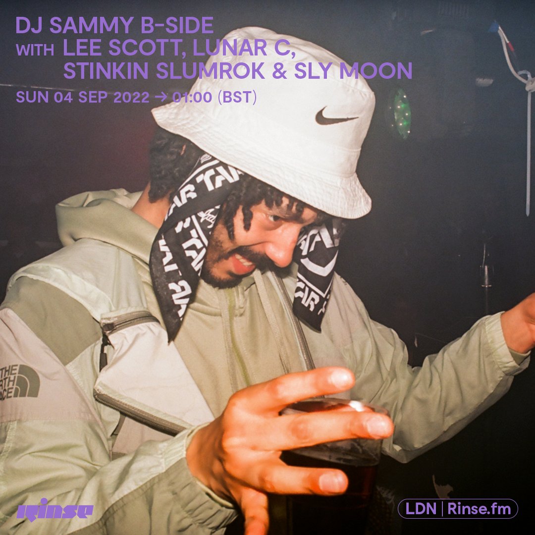 RinseFM's tweet photo. Up at 1AM it's @DJSammyBSide with @tinfoilfronts, @LunarCFT, @STINKINSLUMROK & #SlyMoon on https://t.co/6hLtrMg0Aq + 106.8FM
#RinseFM https://t.co/B0E2B5cv4V