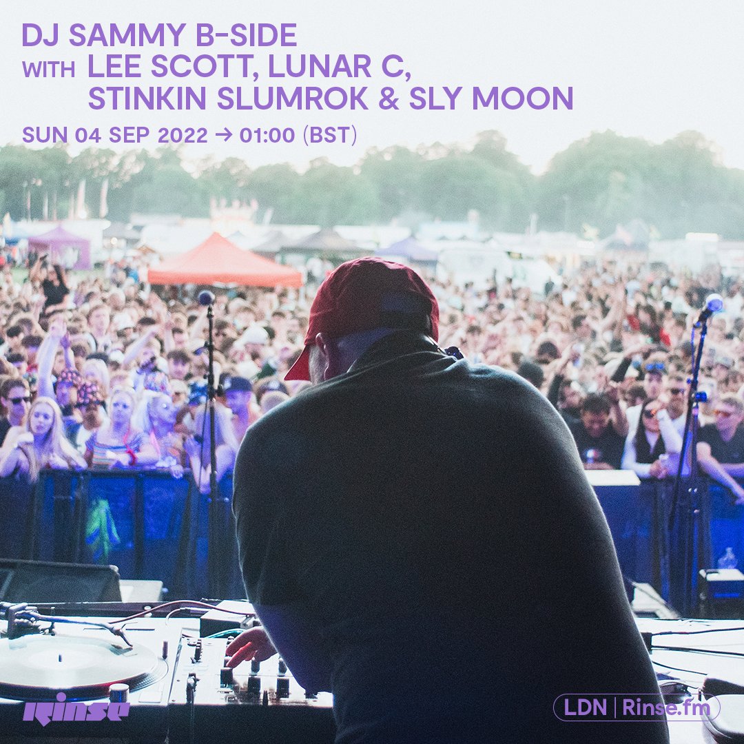 RinseFM's tweet photo. Up at 1AM it's @DJSammyBSide with @tinfoilfronts, @LunarCFT, @STINKINSLUMROK & #SlyMoon on https://t.co/6hLtrMg0Aq + 106.8FM
#RinseFM https://t.co/B0E2B5cv4V