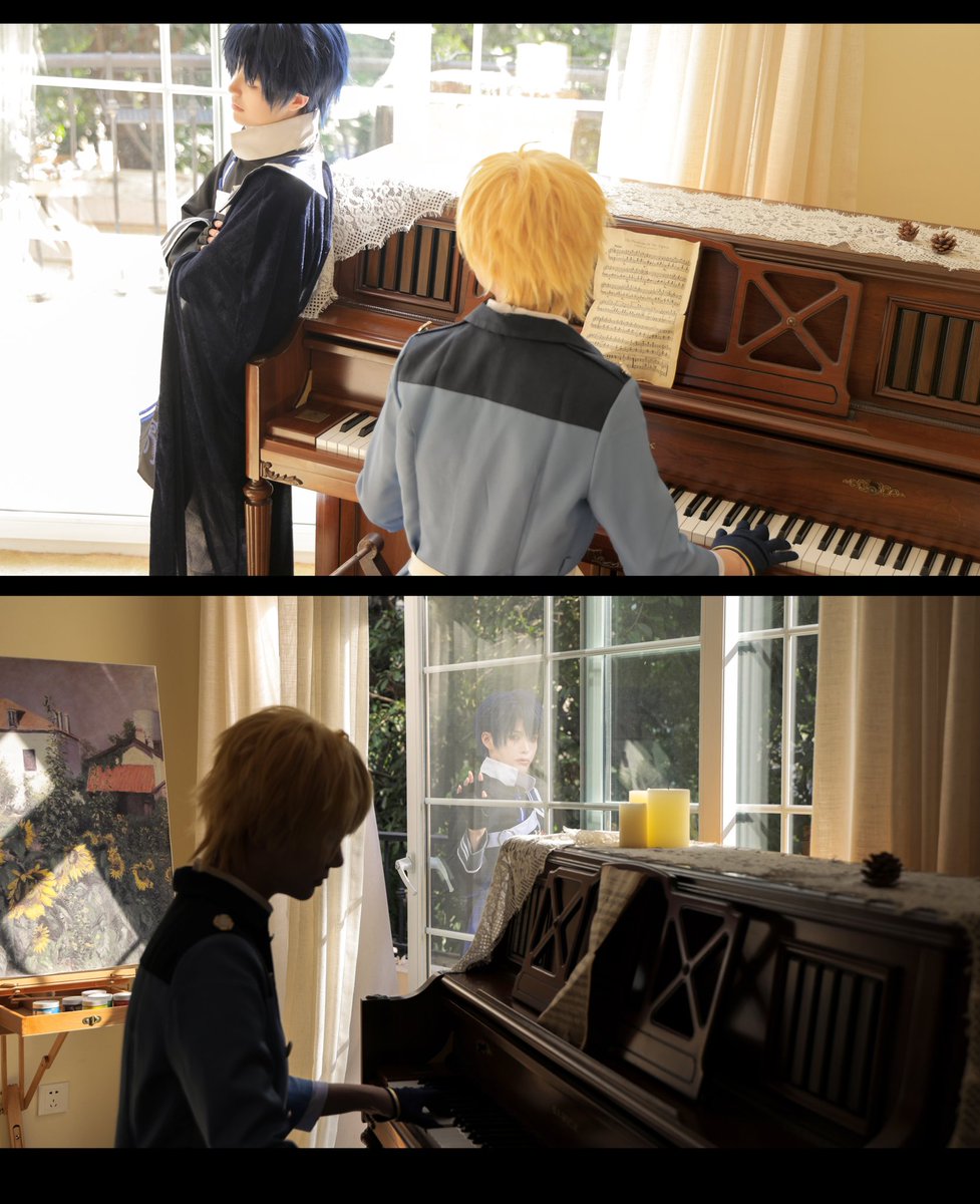 wagit__'s tweet photo. ［コス］

Heathcliff：蛙吉特
Shino：吙柴柴柴子 
📷：Tuzki_chen 

#まほやく_cos https://t.co/sz3hyOowZy