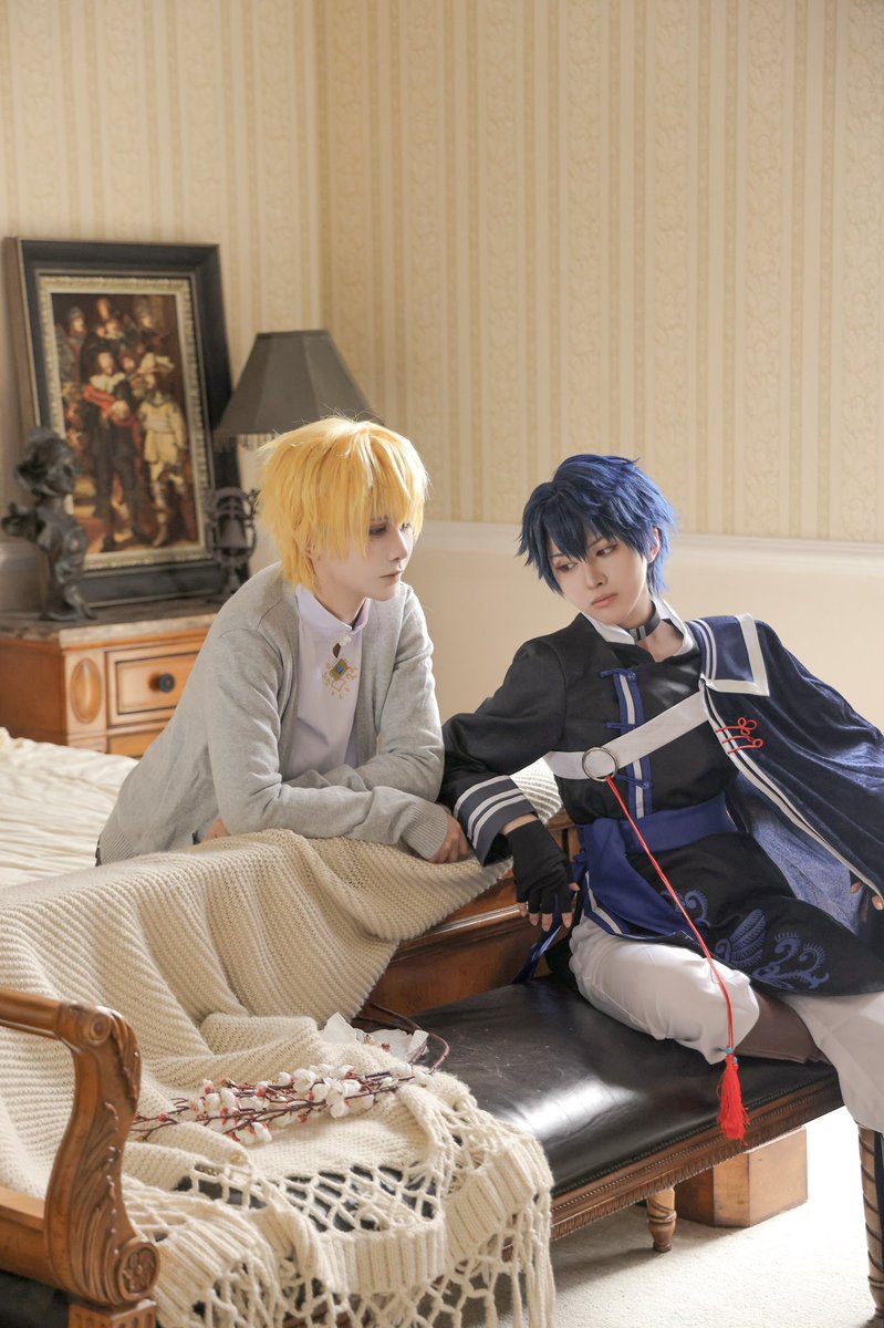 wagit__'s tweet photo. ［コス］

Heathcliff：蛙吉特
Shino：吙柴柴柴子 
📷：Tuzki_chen 

#まほやく_cos https://t.co/sz3hyOowZy