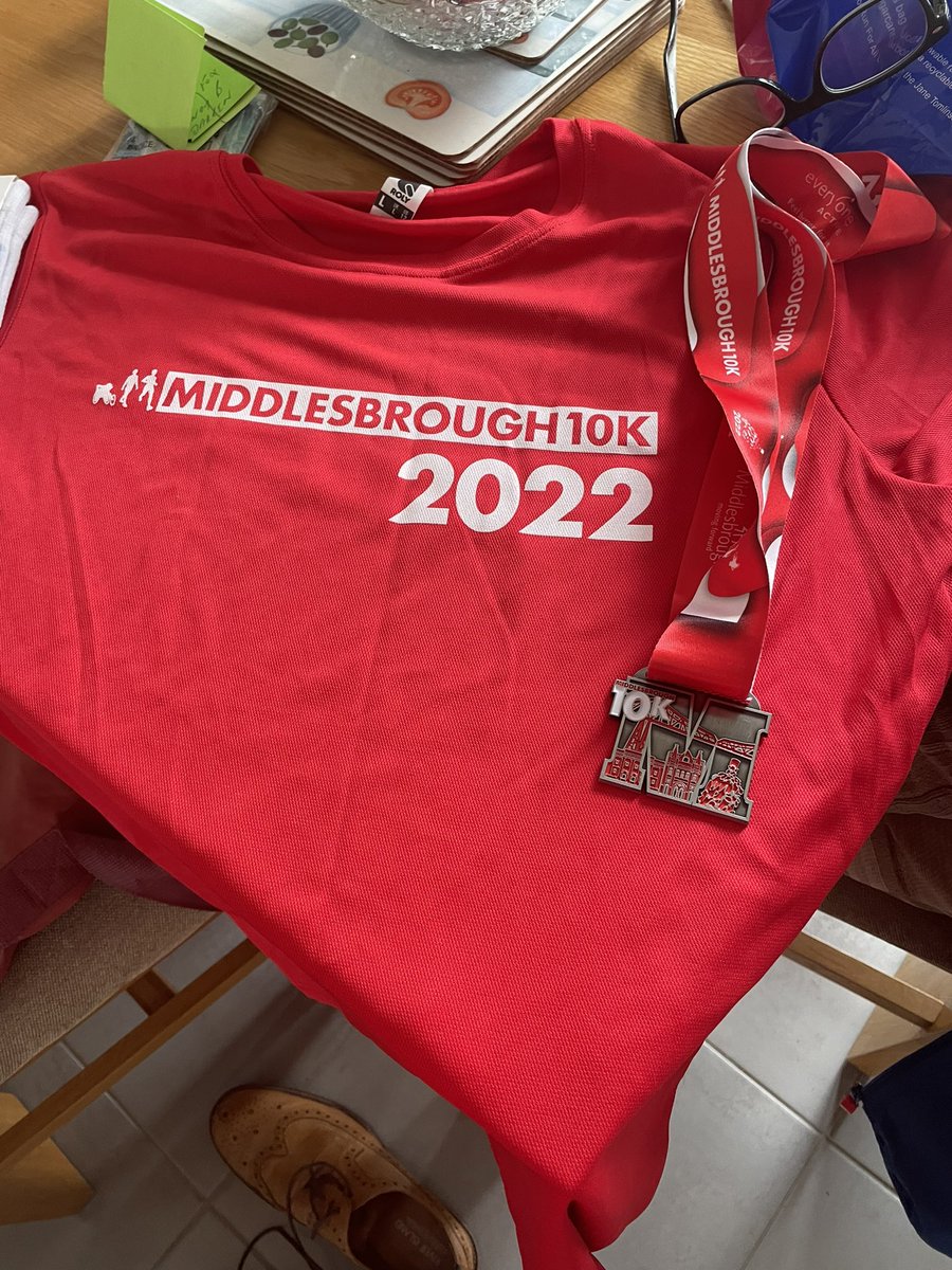 Holgate69's tweet photo. Congrats! Your Middlesbrough 10K finish time is 00:57:38. Thats mint!
Happy with that time, great event atmosphere. Thanks to all the brilliant volunteers #UTB 🏃🏽♂️#Middlesbrough10k https://t.co/uYnbxQjXhk
