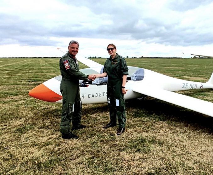 632VGS's tweet photo. Congratulations to Sgt Charlie Haddock upon soloing today @644VGS @AOC22Group @fts_2 @632VGS #632vgsOnTour https://t.co/DQ0YynP52F