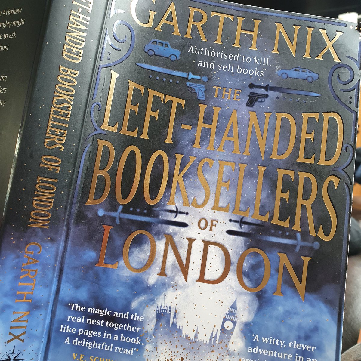 notavocation's tweet photo. Surprise bit of pottery turn-over in my book. Susan is a character after my own heart. She's not from Stoke on Trent, but acts like she could be. @garthnix #potteryturnoverclub #backstamp https://t.co/7snCentWtO