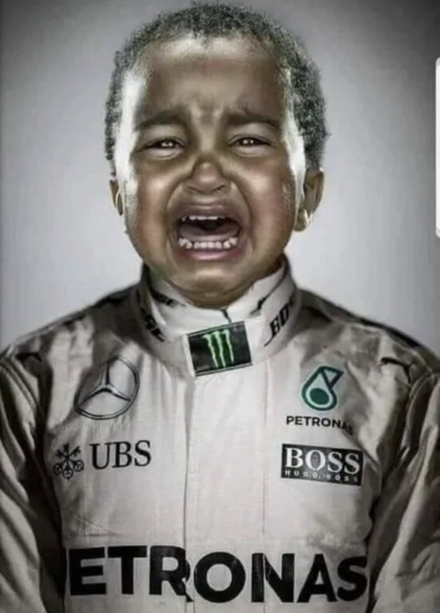 Darryl4King's tweet photo. “Can’t say how pissed off I am” Never known a bigger baby #DutchGP #F1 #LewisHamilton https://t.co/FWDkEv1Jwm