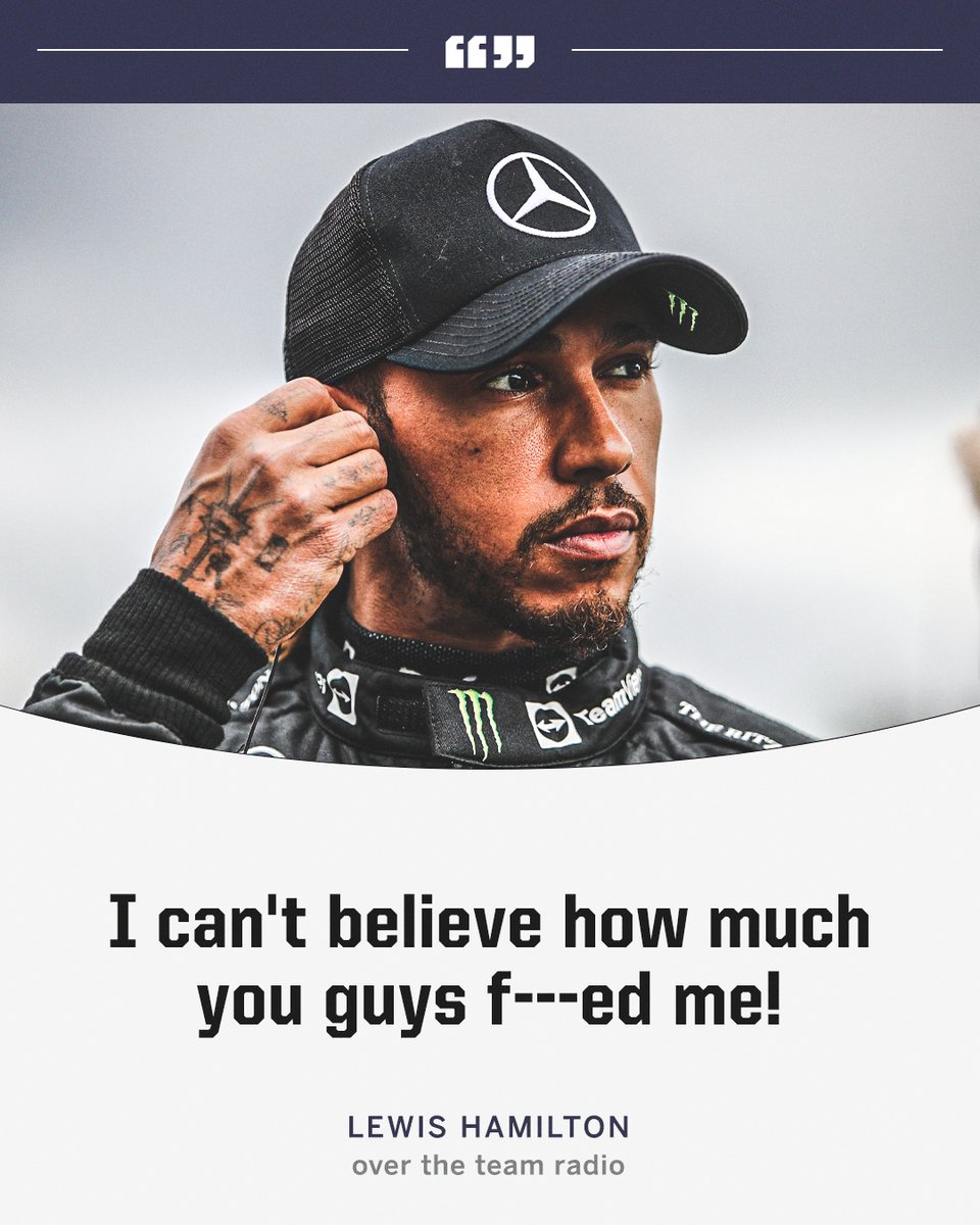 Lewis is FUMING with Mercedes 😳