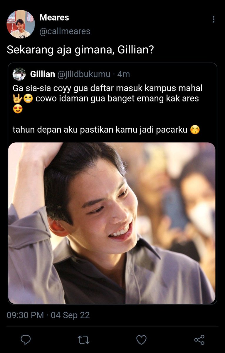 Bb0unslave's tweet photo. #wingulf onetweet au
Rela masuk kampus mahal demi ngejar Ares👍 https://t.co/e7djth0aDQ