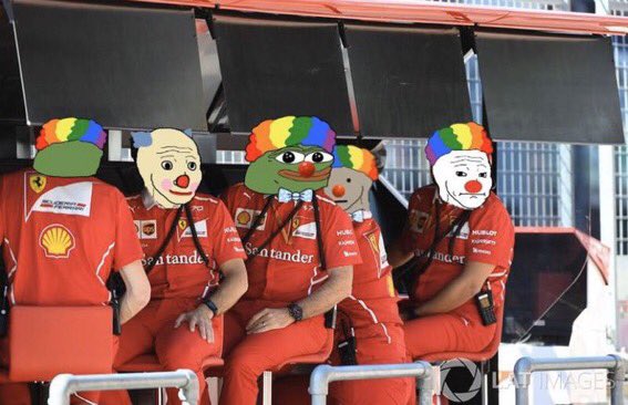 CaraOnlyFans's tweet photo. It's race Sunday and once again it's time to show the Ferrari pit wall #DutchGP https://t.co/ttT9c4LROX