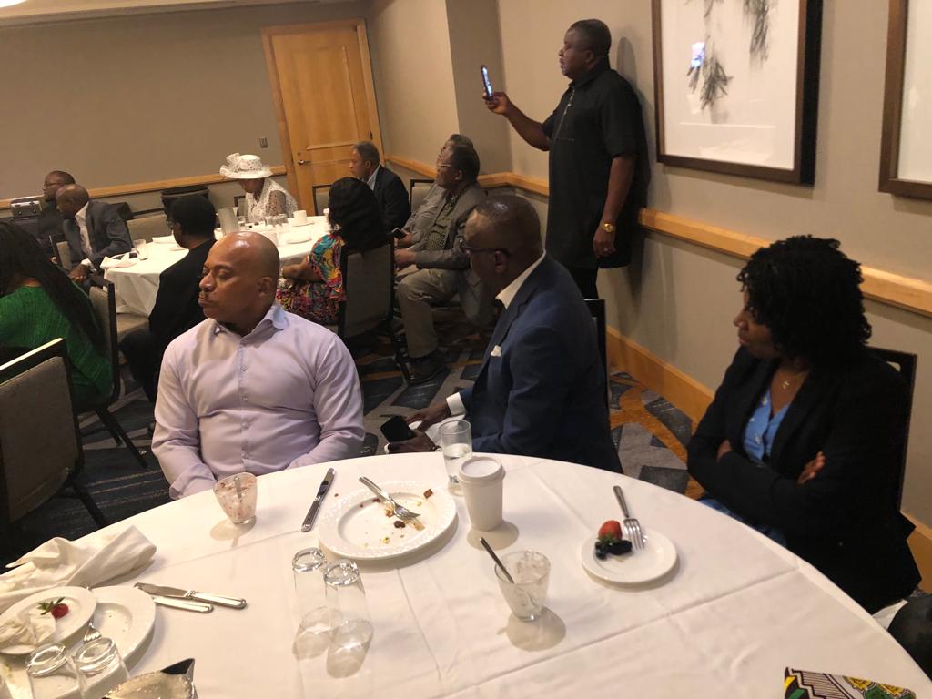 PeterObi's tweet photo. I'm attending a breakfast meeting in Midtown Manhattan with Nigerians on  the East Coast of the U.S. - PO https://t.co/t6IrcMyQVH