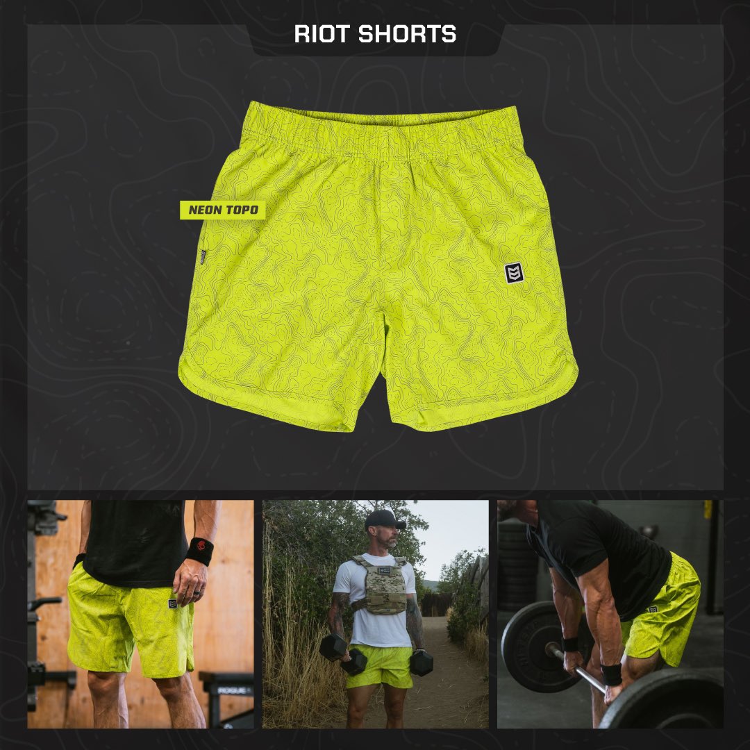 mtn_ops's tweet photo. Shop the all new RIOT SHORT color, NEON TOPO. The last color sold out in 3 days!

Grab this color before it’s gone: https://t.co/5T9qyyPfP6

#MTNOPS #CONQUERMORE https://t.co/eykPWGQgQT