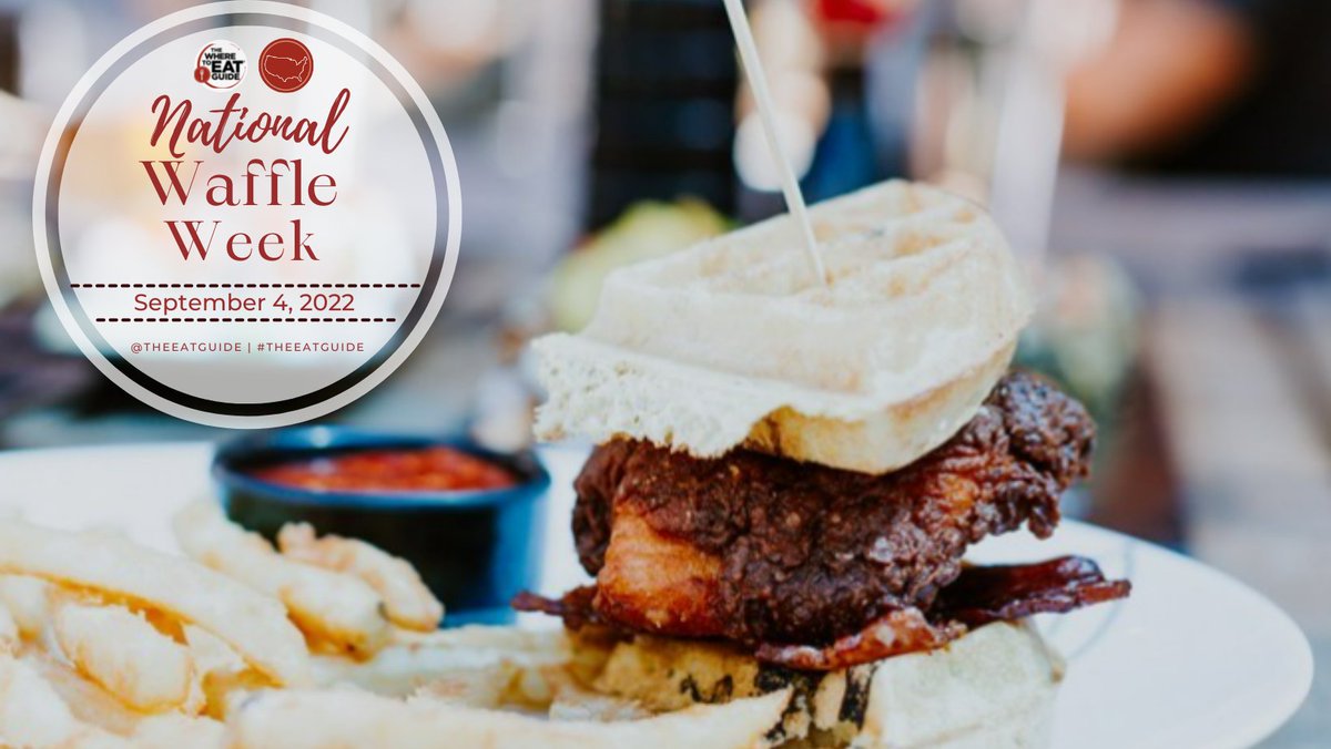 TheEatGuide's tweet photo. Make this Sunday morning count by having brunch at Lucky Fins - Meridian ID.
Come in and try the newest member on the menu, Fried Chicken and Waffle Sandwich.
📍📸@luckyfins.meridian
#TheEatGuide #brunch #Sunday #waffleweek #chickenlover #visitboise #visitidaho #boisefood https://t.co/5dn71qgobh