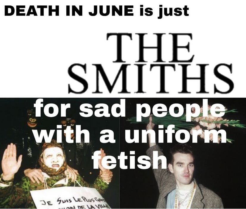 PerKupper's tweet image. #di6memes #neofolk #thesmiths #dij