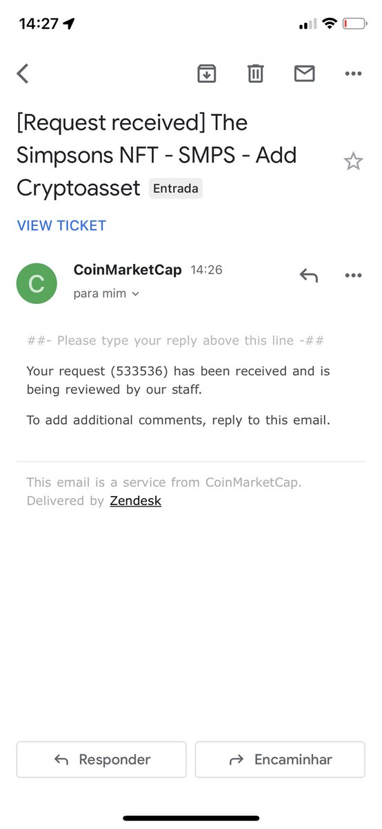 TheSimpsons_NFT's tweet photo. Hello people! We’ve made the listing request of our token on @CoinMarketCap! https://t.co/jUH2QM2lio