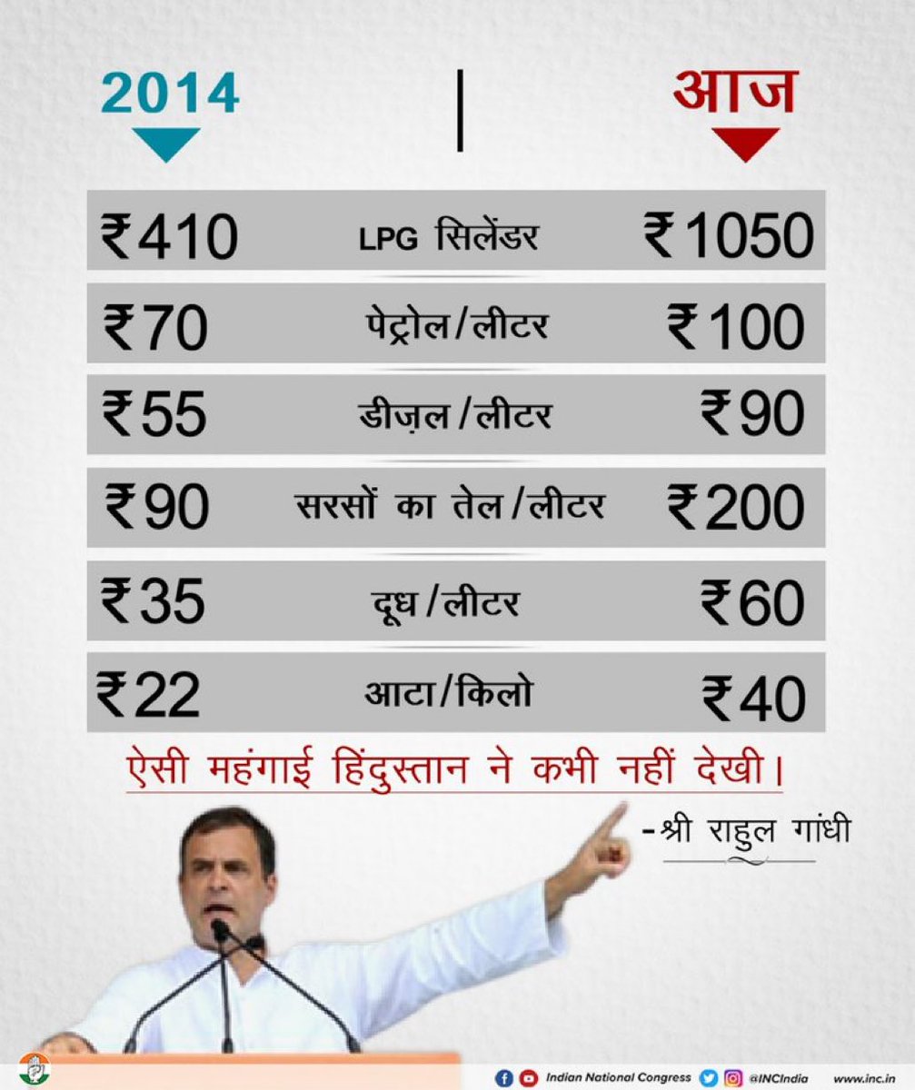AslamShaikh_MLA's tweet photo. Today, inflation in the country has reached its peak. It has become a 'larger demon'.

Under the leadership of Shri. @RahulGandhi Ji, we are committed to liberating the people from inflation and giving them a better life.

#महंगाई_पर_हल्ला_बोल_रैली https://t.co/T2gnKt5WWL