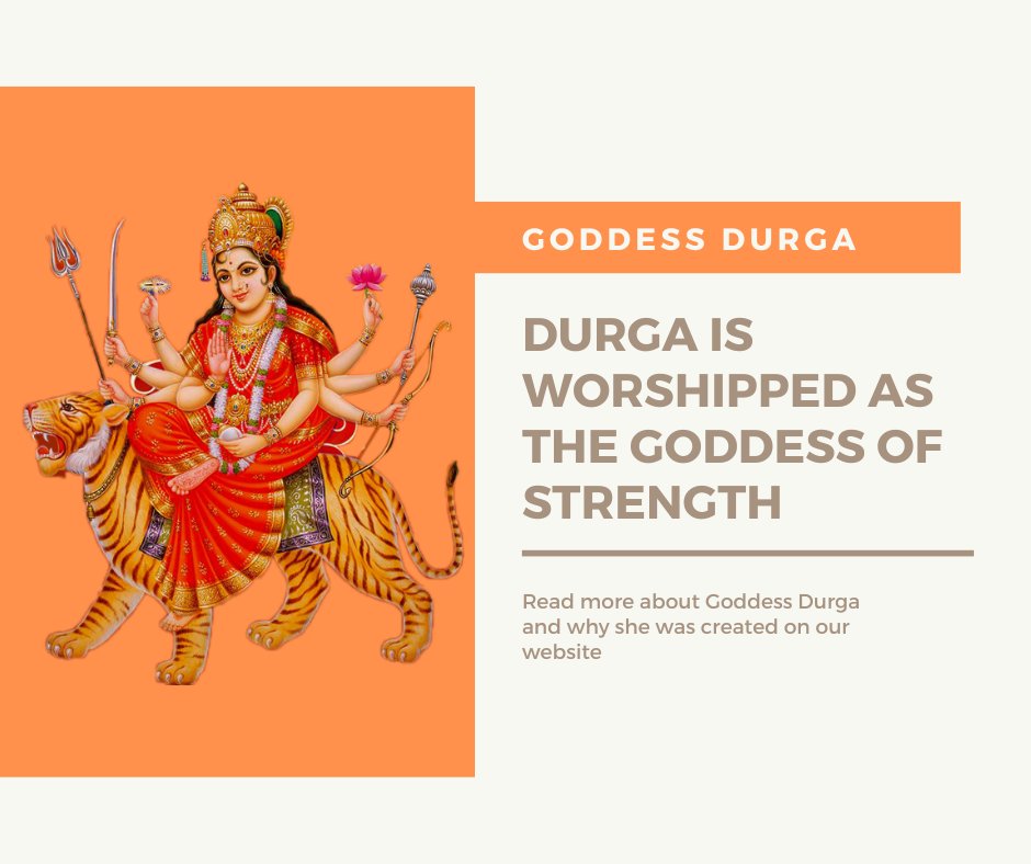 find_a_pandit's tweet photo. Durga is one of the goddesses in Hinduism and is a form of Devi, the supreme goddess.
Follow for more :- @findapandit 
Go &amp; check for more
 link in bio 😎

#findapandit #panditsearch #temples #hinduism #hindutwa #religion #hindu #vedas #worship #prayer #puja #pujabooking https://t.co/GAhbq20Rw5
