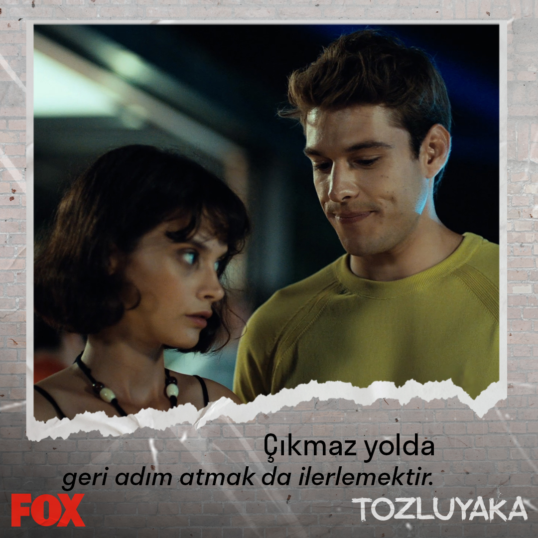 “Çıkmaz yolda geri adım atmak da ilerlemektir.”

#yolarkadaşı #tozluyaka @foxturkiye