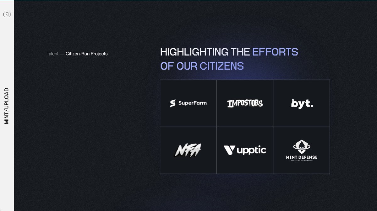 NeoTokyoCode's tweet photo. The talent within Neo Tokyo is unrivaled. Just a small selection of Citizen projects, now featured on https://t.co/0ee2Z8Yhsz. 

Which Citizen project should we feature next? Drop a comment below.
@SuperFarmDAO @PlayImpostors @byt_inc @NFArcade @upptic @MintDefense https://t.co/LM0vqb4kk3