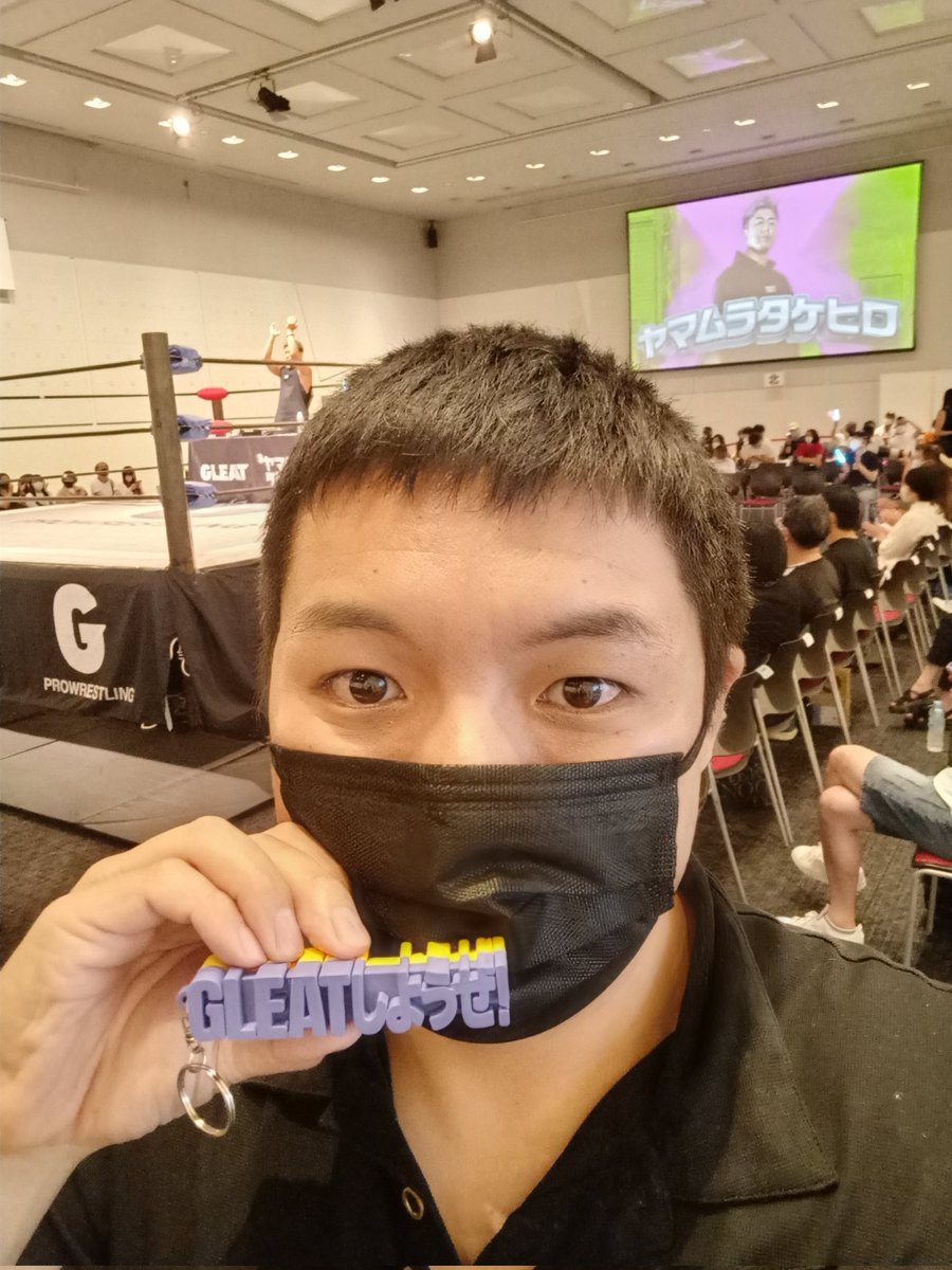 akirasunlightmy's tweet photo. GLEATERSのみんな今日はありがとう 🙏 8.24後楽園大会の #YouTube 生配信を視聴してからたった11日で今日会場で初観戦するなんていまでも信じられません。でも戸惑うことなく #GLEAT させていただきました。深謝 ❤️🙏 あと来週 #マレーシア に戻りますので次生観戦するのは来年1.8大阪かもしれません。 https://t.co/CseUCNJNrq
