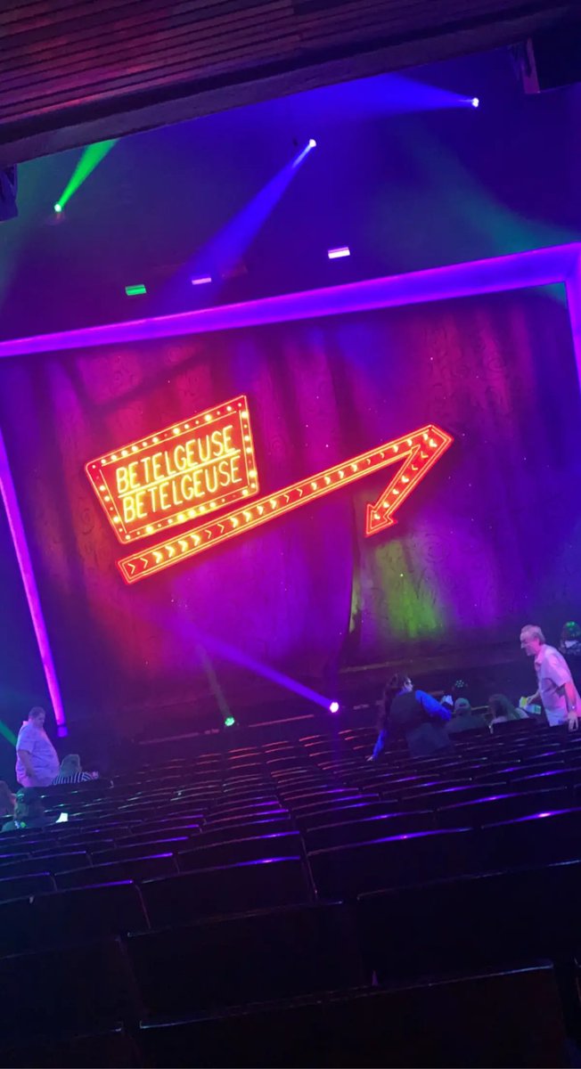 Dana_pool0831's tweet photo. Third time in the netherworld and it’s even sweeter because it’s my friends first time here, OR AT ANY BROADWAY SHOW!!! https://t.co/bxKULqn7q6