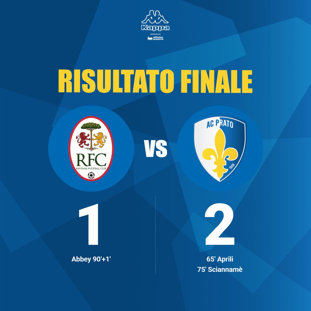 ACPRATO1908's tweet photo. Fischio Finale allo stadio Bruno Benelli!
Vittoria per 1-2 della A.C. Prato. ⚪️🔵⚽️⚽️
#forzaprato #lanieri #acprato https://t.co/RfDjUHsRVC