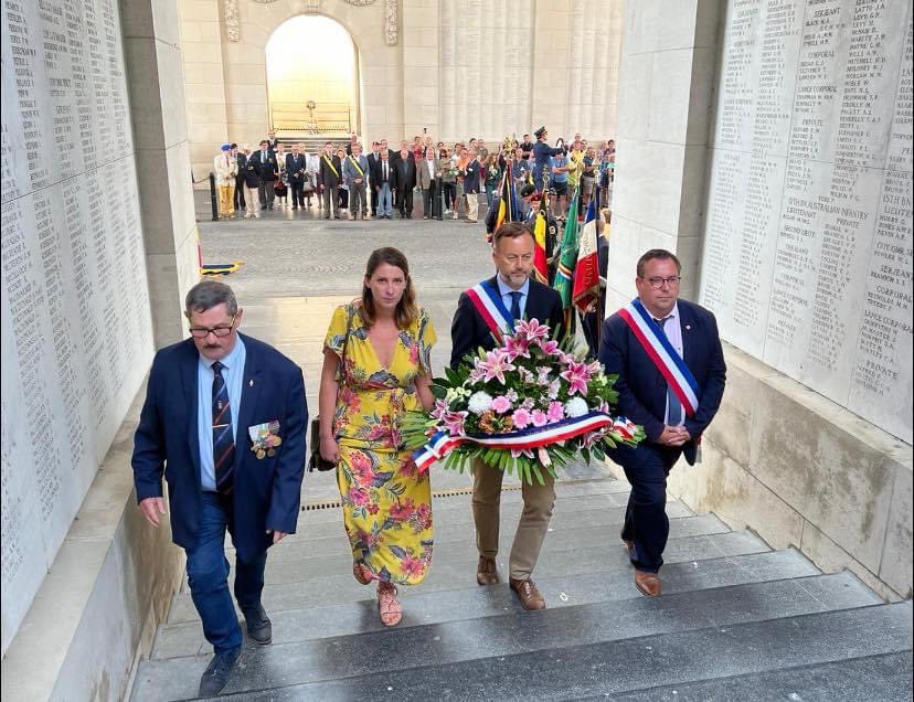 fdecoster's tweet image. Ce dimanche, une belle tradition de l’#amitié #profonde qui lie @VilleSaintOmer et @StadIeper en raison de leur #histoire et de leur #jumelage: la #commémoration conjointe de nos #libérations par la même 1ère Division blindée polonaise du Maréchal Maczek en septembre 1944. 🇧🇪🇫🇷🇵🇱