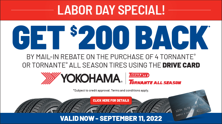 TireWarehouse's tweet image. Don't let this AMAZING deal on Yokohama tires pass you by 🚙💨! Come on down and check us out today. 

Appointments can be made here👉: bit.ly/3QdIgON

#LaborDayEvent #LaborDaySale #Tires #ExperienceBetter