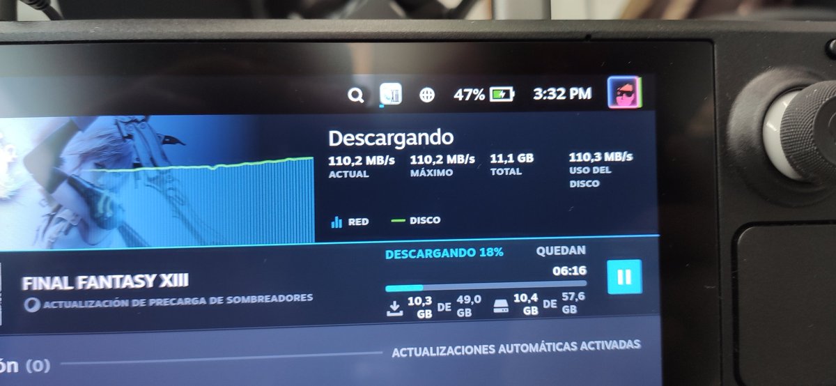 enderodiat's tweet photo. #nlp3 + #remoteplay + #steamdeck + 10gbps = ultragoal 😊😊😊😊 Hasta el año que viene! https://t.co/QgslifW2RH