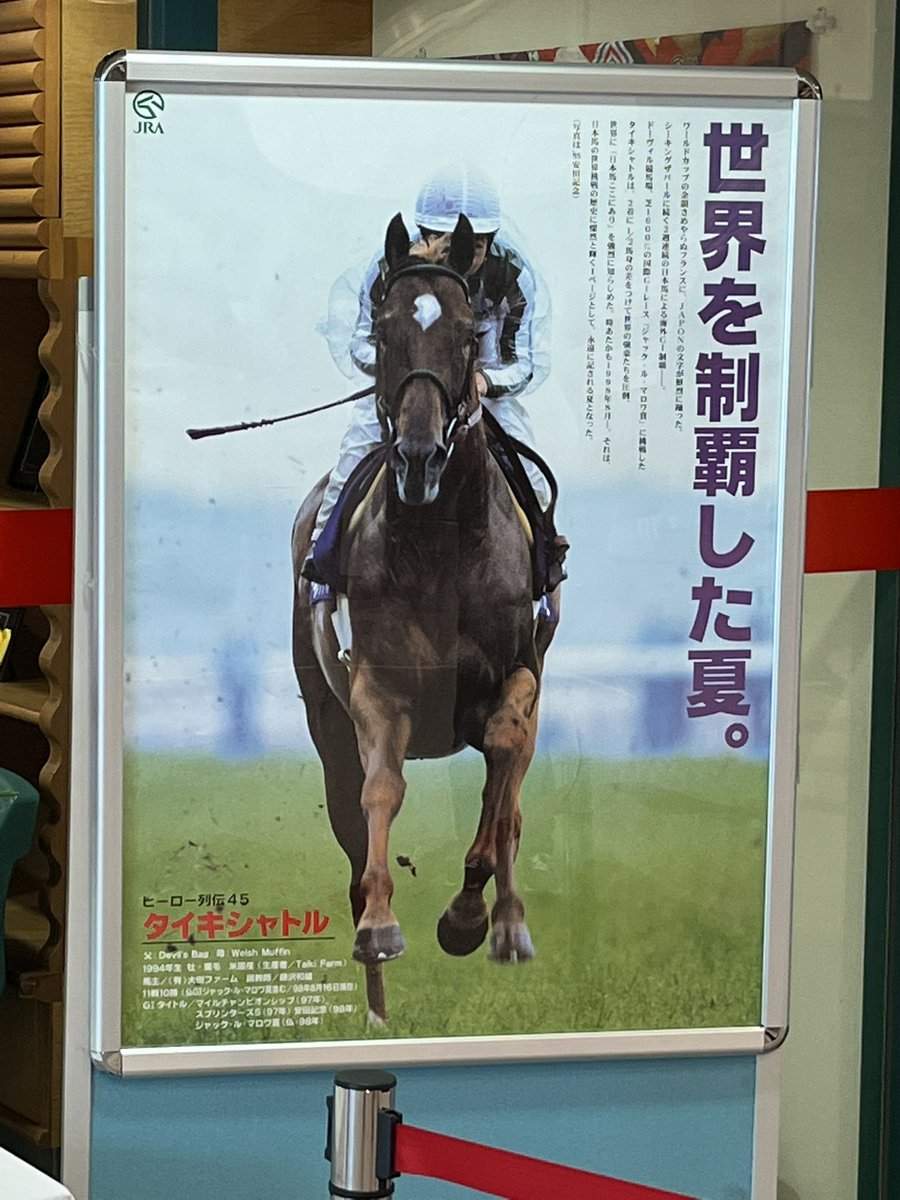 MifSimple's tweet photo. もうちょっと早く競馬にハマってたら、会いたかったな〜

いつか2頭目のジャック・ル・マロワ賞を取る馬が現れますように https://t.co/bl4In2PqMb