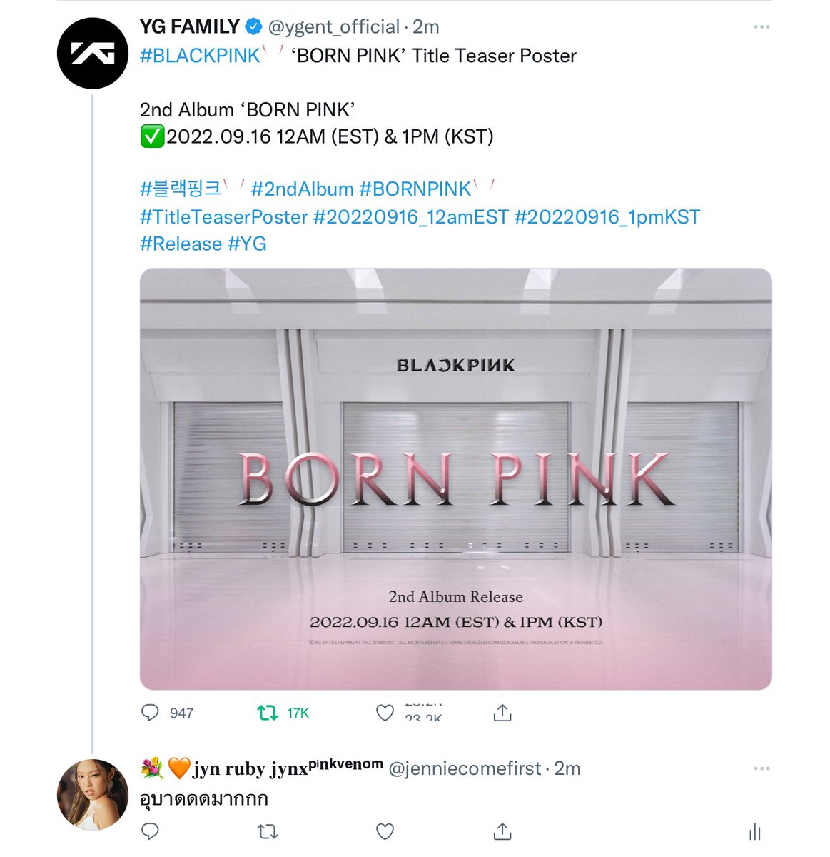 jenniecomefirst's tweet photo. มาตรฐานอยู่ที่แอคที่ลงจริงๆค่ะ https://t.co/HD0dcuBFEe